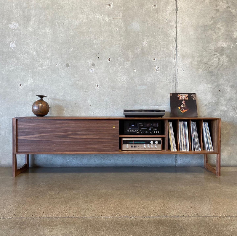 The Saba Vinyl Storage Credenza