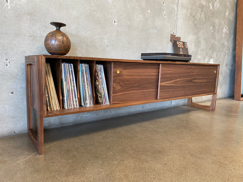 The Saba Vinyl Storage Credenza