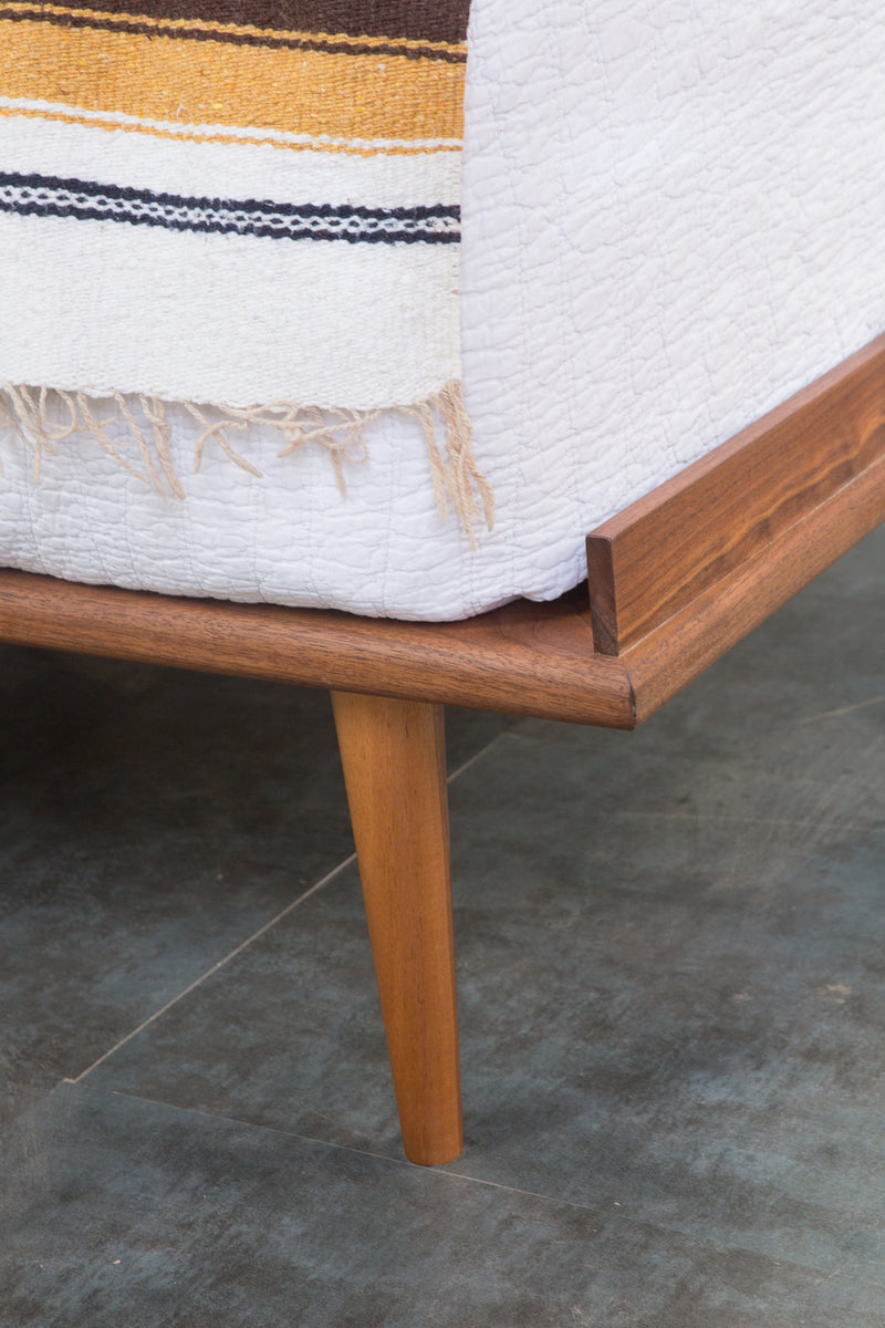 Walnut Thin Edge Platform Bed