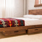 Classic Modern Bed with Storage (Mid Century Danish Modern Style Bed)