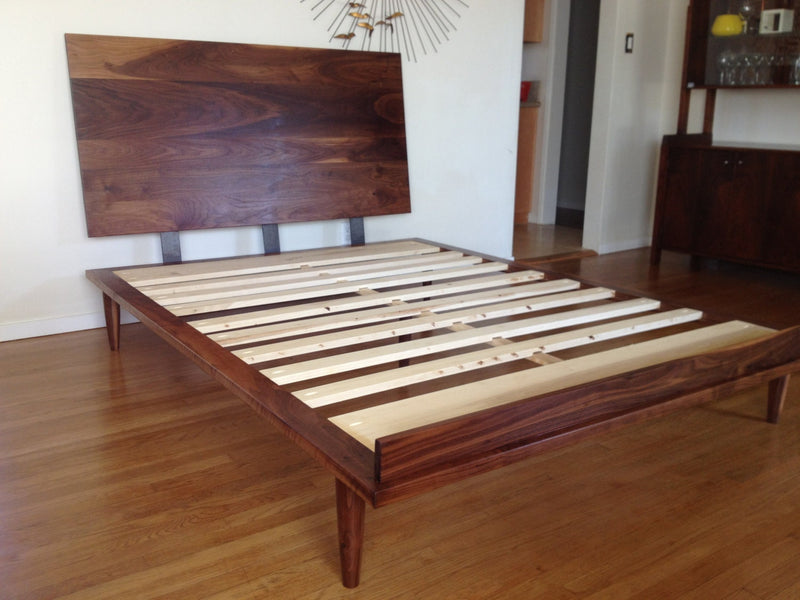 George Nelson-Inspired Bed (Danish Mid Century Modern Style Bed)