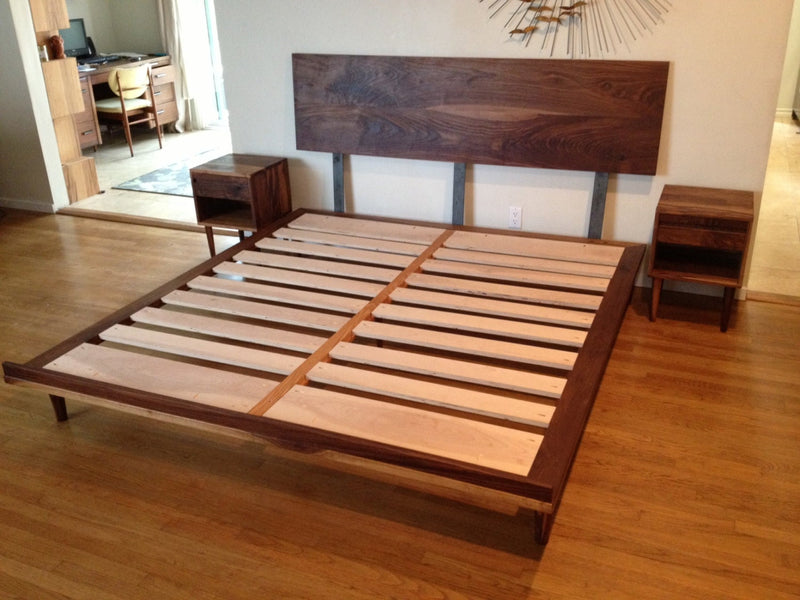 George Nelson-Inspired Bed (Danish Mid Century Modern Style Bed)