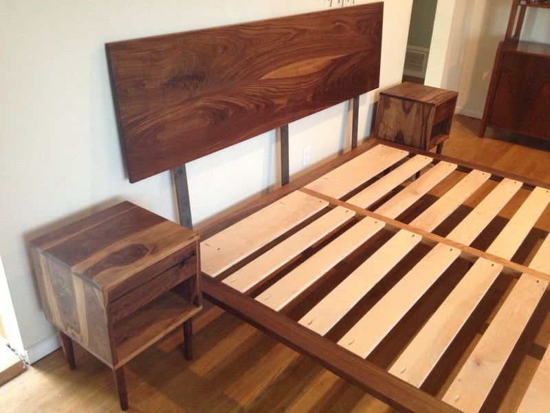 George Nelson-Inspired Bed (Danish Mid Century Modern Style Bed)