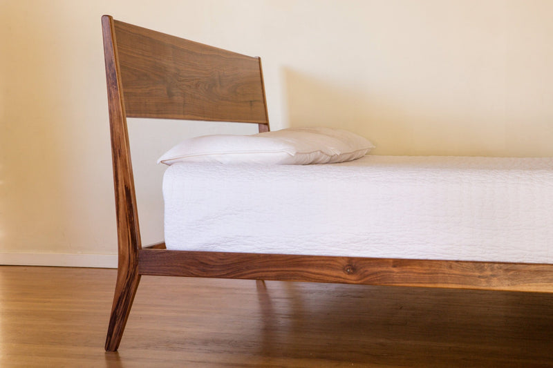 Modern Lean Bed (Mid Century Danish Modern Style Bed)