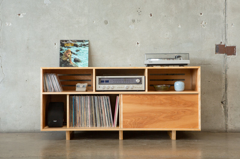 Birch Stereo Credenza