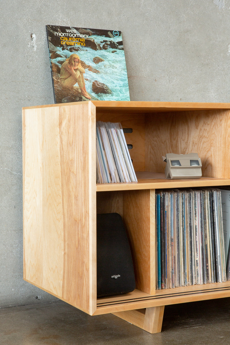 Birch Stereo Credenza