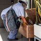 Porch storage/package delivery bench